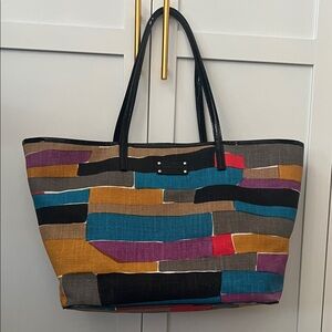 Kate Spade Colorful Patchwork Tote